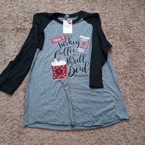 Black Friday baseball tee